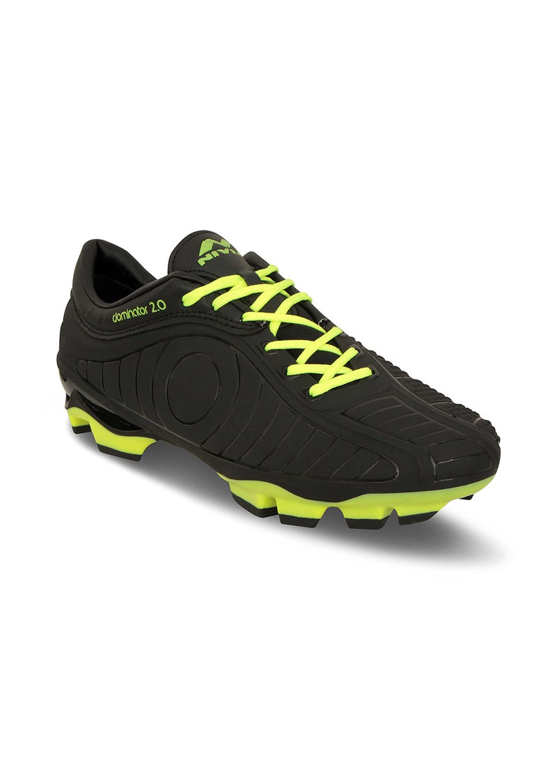 Nivia Dominator 2.0 Football Shoes |10 UK/ 11 US / 44 EU | TPU Sole with PVC Synthetic Leather Upper, Moulded Insole - Image 1