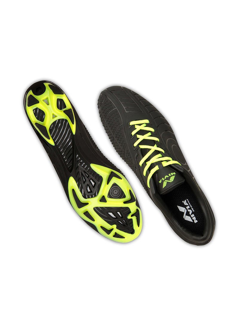 Nivia Dominator 2.0 Football Shoes |10 UK/ 11 US / 44 EU | TPU Sole with PVC Synthetic Leather Upper, Moulded Insole - Image 4