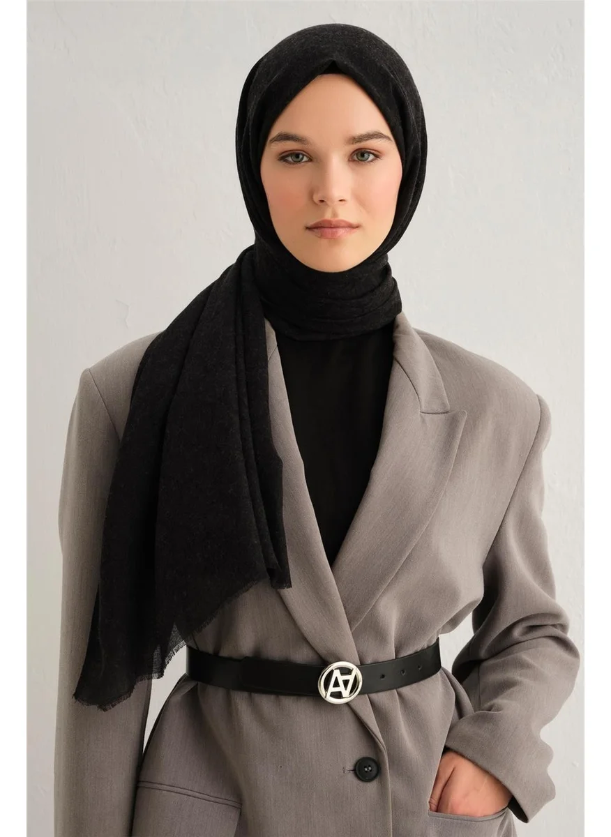 ARMINE Tencel Wool Geometric Pattern Shawl 31