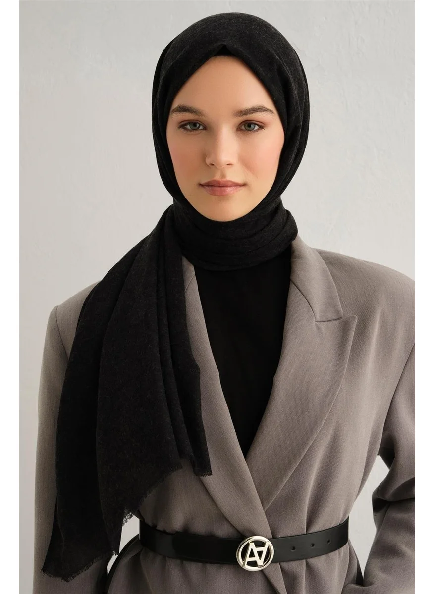 ARMINE Tencel Wool Geometric Pattern Shawl 31
