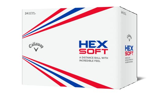 Callaway Hex Soft Golf Balls (Two Dozen) White - Image 1