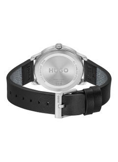HUGO BOSS HUGO BOSS ROUND ANALOG MEN'S BLACK CASE WATCH - 1530362  - Image 2
