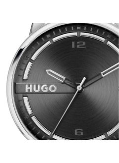 HUGO BOSS HUGO BOSS ROUND ANALOG MEN'S BLACK CASE WATCH - 1530362  - Image 4