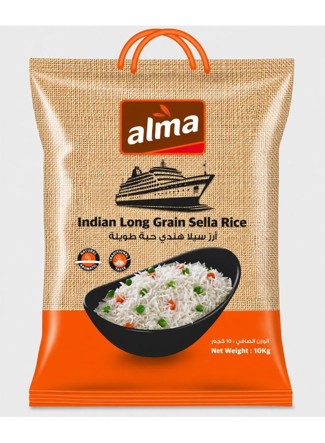 Alma Indian Long Grain Sella Rice 10kg