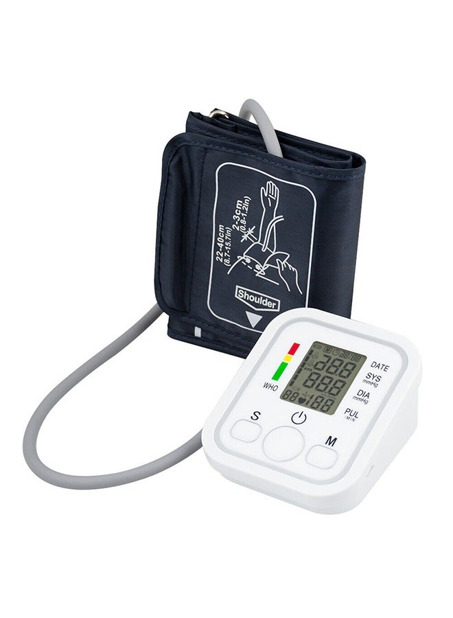 Automatic Upper Arm Health Blood Pressure Use with LCD Digital Display - Image 3