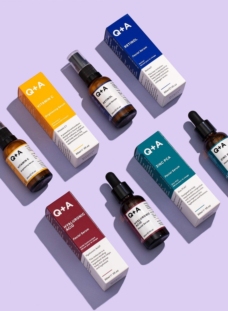 Q+A Azelaic Acid Facial Serum Blemish Control, Oil Balancing & Pore Refining Serum with Zinc PCA 30ml - Image 3