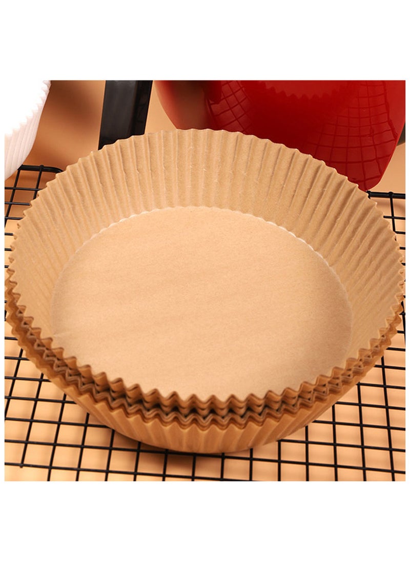 MIBRU Air fryer paper food plate liner brown16+4.5cm*50 (120g)  - Image 2