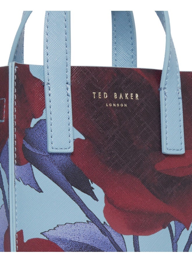 Ted Baker Mini Rose Print Icon Bag - Image 3