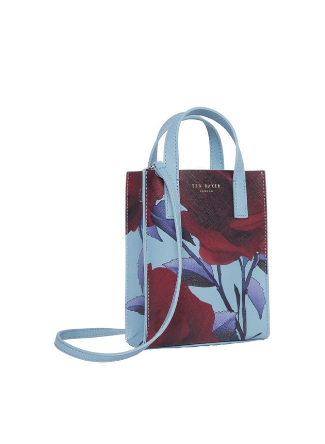 Ted Baker Mini Rose Print Icon Bag - Image 1