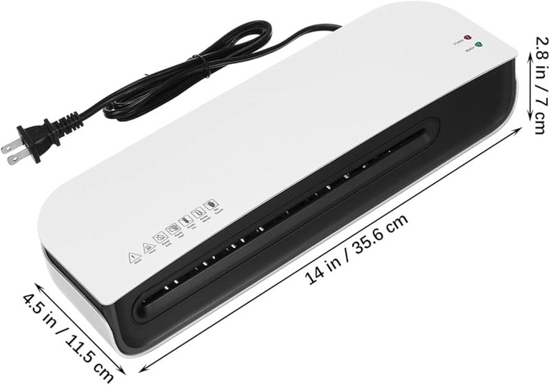 Compact Portable Thermal Laminator Machine with Corner Rounder for Home Office Documents and Photos - Image 3