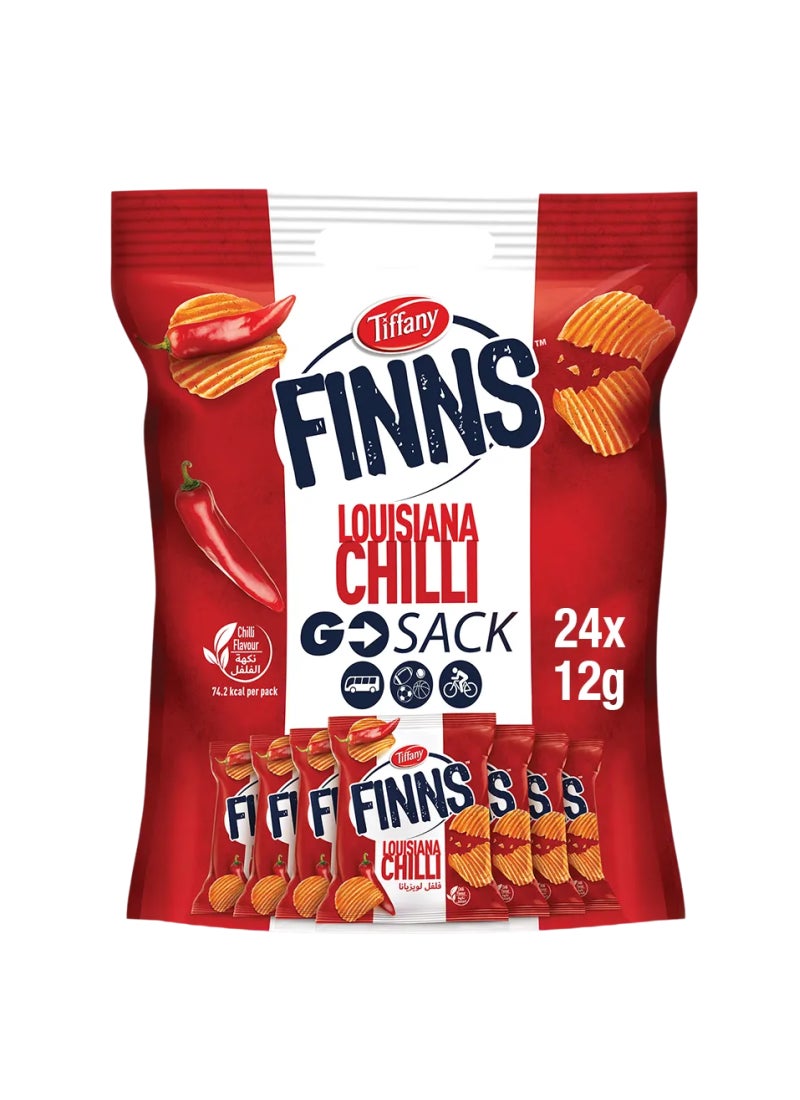 Tiffany Finns Chili Crinkled Potato Chips - Image 1