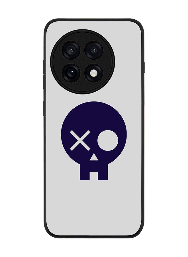 Stylizedd For OnePlus 13R / Ace 5 Pro Case,Slim fit Camera Protection, Shockproof Thin Phone cover  - Skull Patch