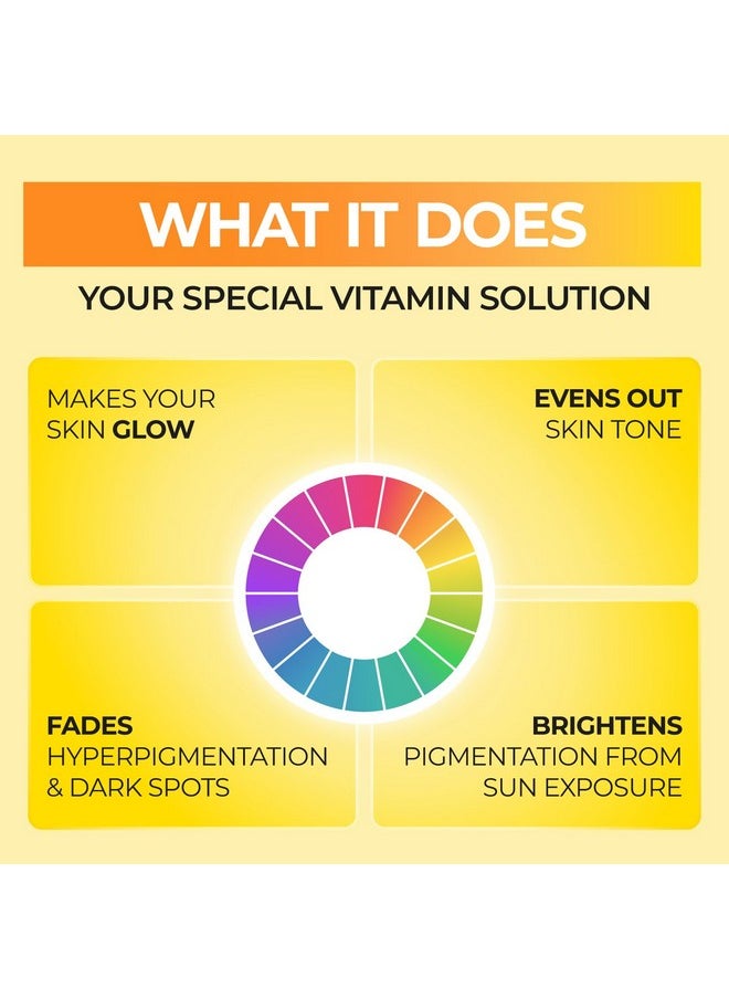 numbuzin numbuzin No.5+ Vitamin Spotlight Sheet Mask 4ea | Glutathione and Vitamin C | Reduces Hyperpigmentation, Dark Spots and Brightens Skin Complexion | Gentle and non-irritating sheet mask  - Image 3