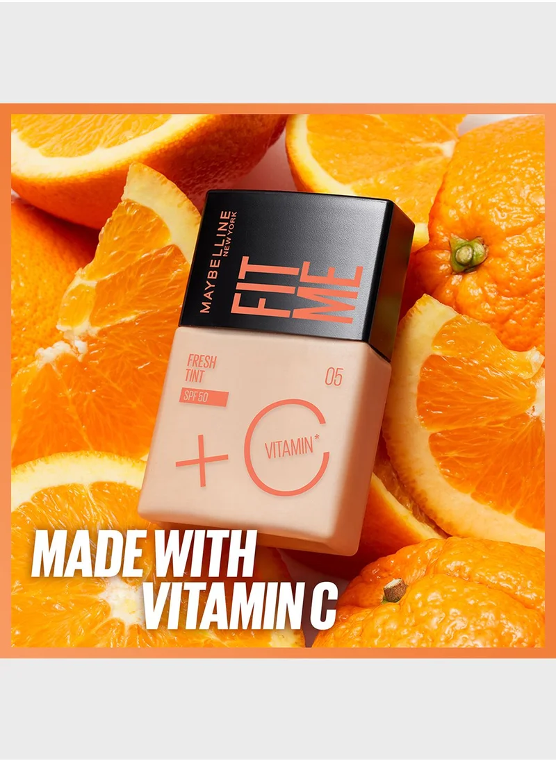 MAYBELLINE NEW YORK Fit Me Fresh Tint Spf 50 With Brightening Vitamin C - 07