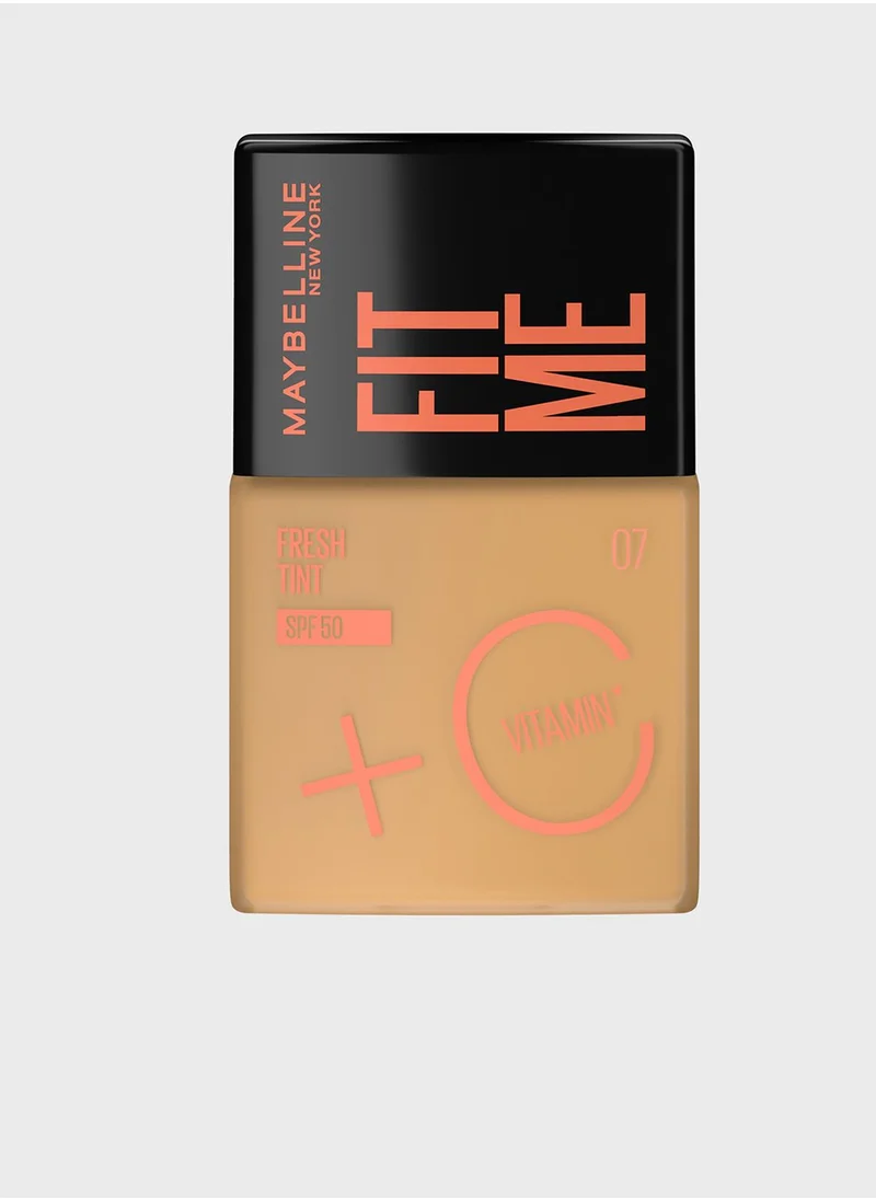 MAYBELLINE NEW YORK Fit Me Fresh Tint Spf 50 With Brightening Vitamin C - 07