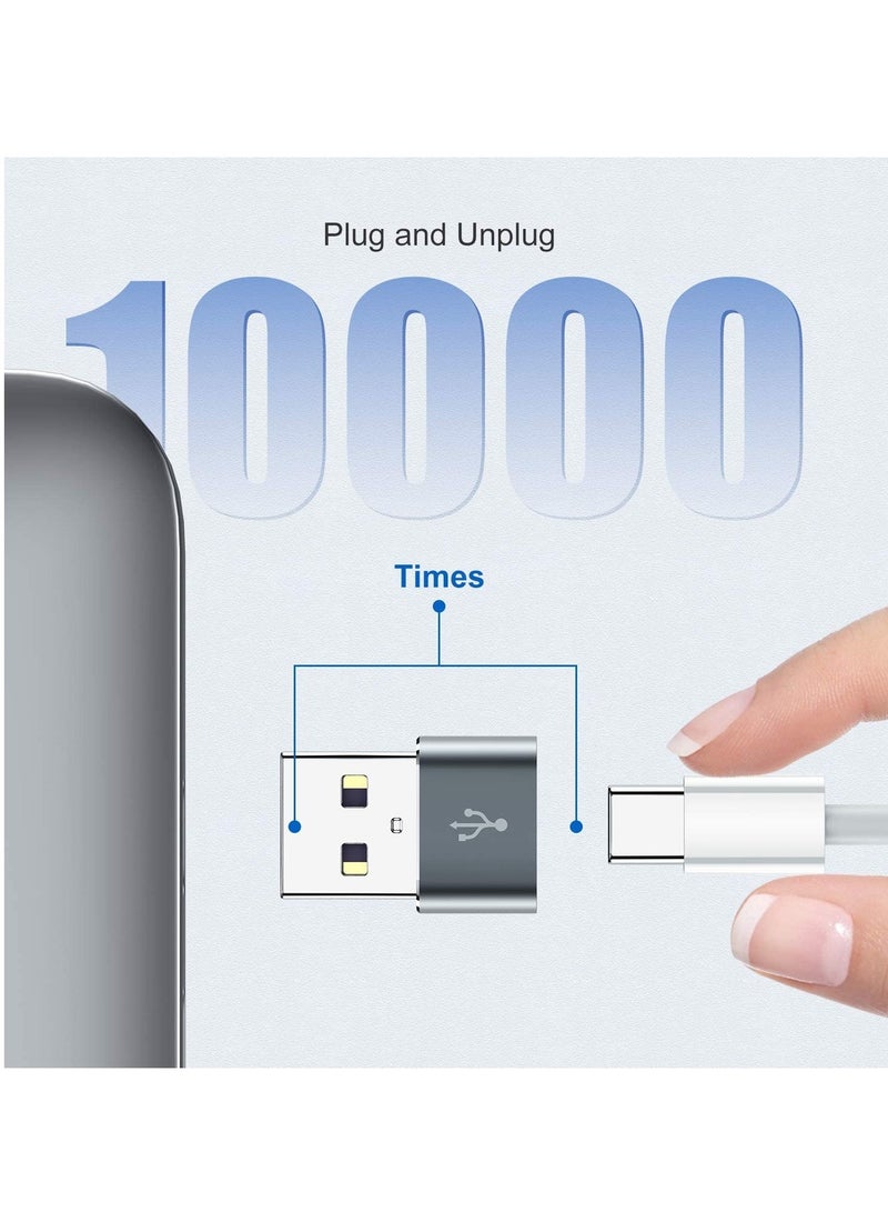 SYOSI Type C Female to USB Male Adapter 5 Pack USB C to USB Charger Cable Adapter for Smart Phone and Other Electronics  - Image 4