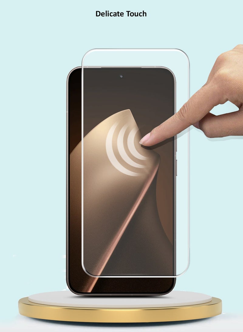 GMAX Xiaomi 15T Pro 5G 2025 GMAX Premium Series Curved Edges 9H 2.5D Tempered Glass Screen Protector - Clear - Image 5