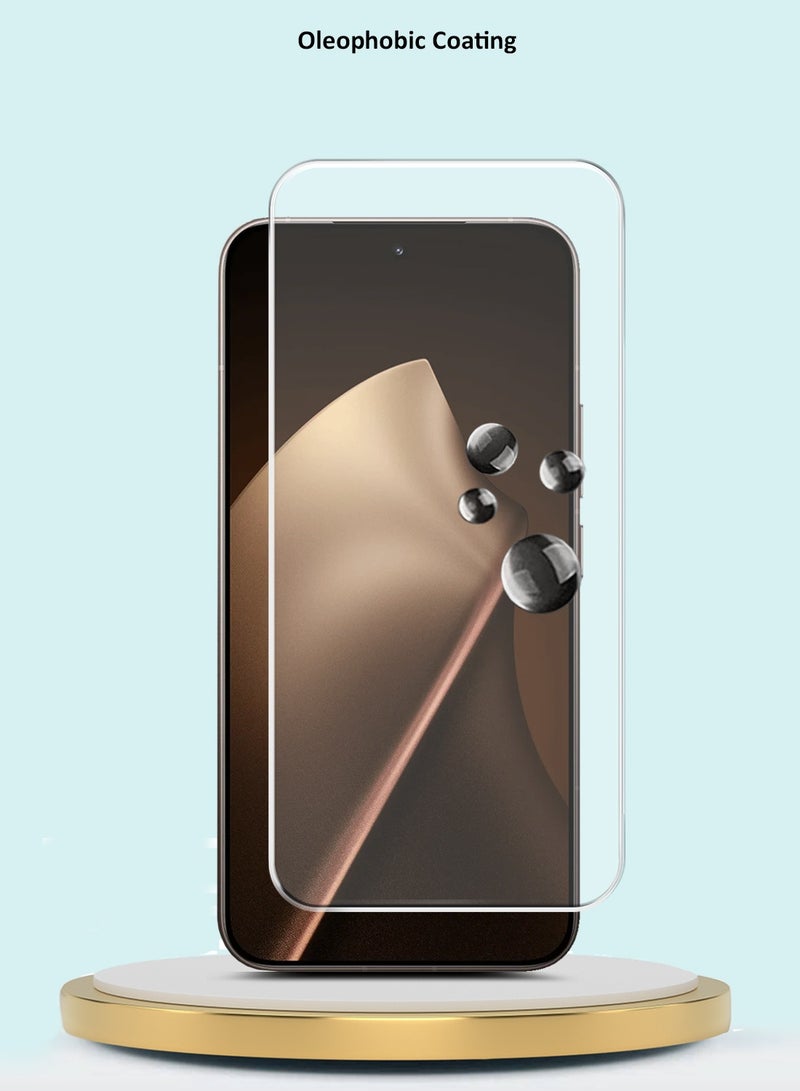 GMAX Xiaomi 15T Pro 5G 2025 GMAX Premium Series Curved Edges 9H 2.5D Tempered Glass Screen Protector - Clear - Image 4