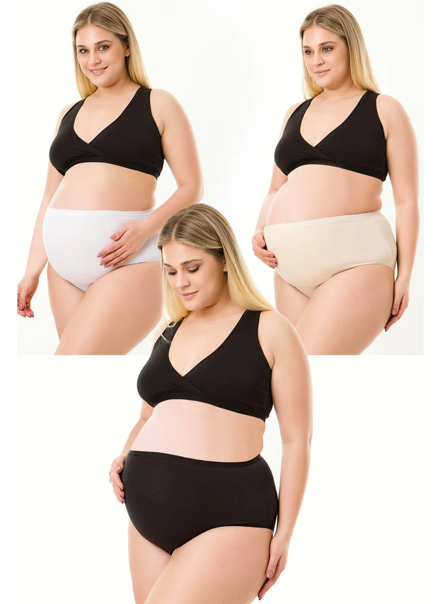 Par Lingerie 3-Piece Maternity Panties SET