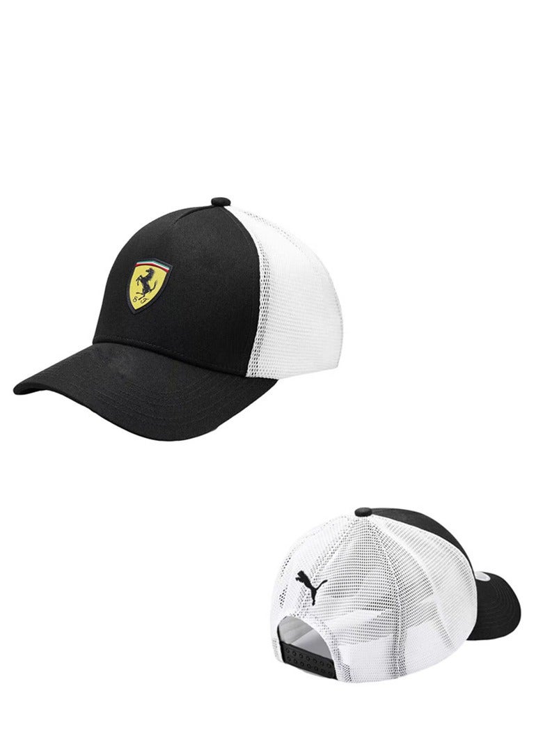 فيراري Racing x Puma Black - White Mesh Trucker Cap
