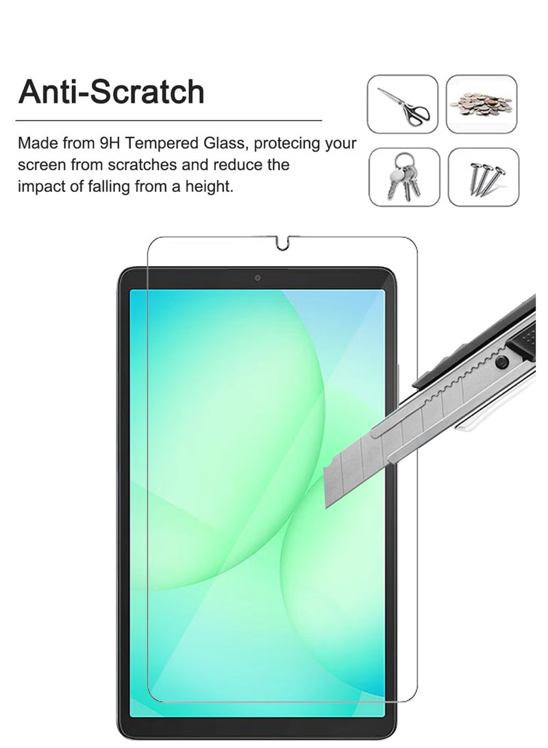 Samsung Galaxy Tab A11 Tempered Glass Screen Protector | HD Scratch Resistant, High Transparency, Delicate Touch, Anti-Explosion, Bubble-Free | Easy Installation for Samsung Galaxy Tab A11 - Image 4