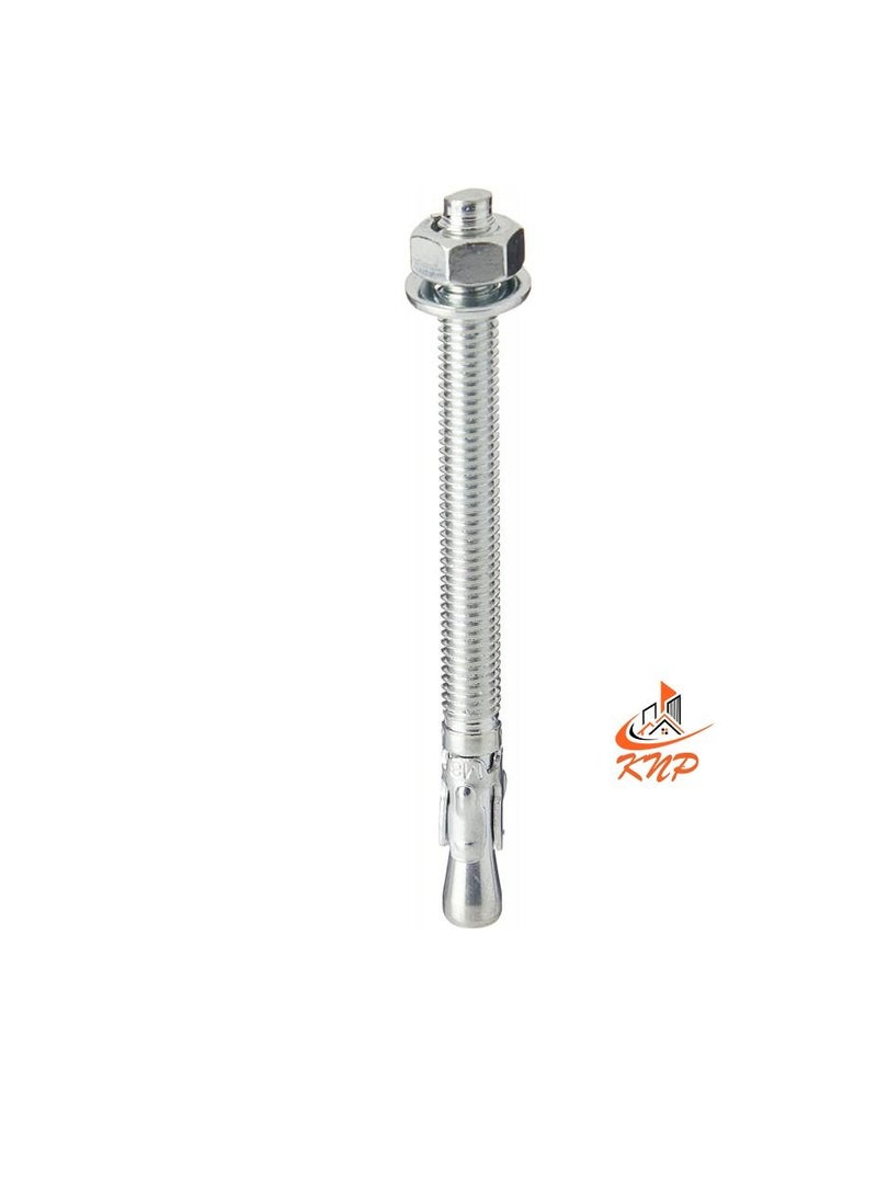 KNP Zinc Plated Through Bolt 12x150mm - 5pcs - Image 3