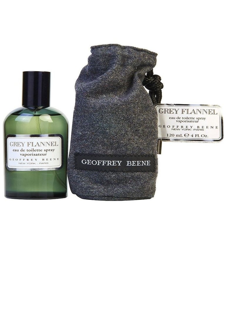 Geoffrey Beene Grey Flannel EDT With Pouch 120ml  - Image 2