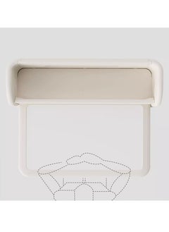 Beauenty Children's collection table and chair, one portable table and one square storage chair, children's handicraft collection table and chair, plastic and furniture game room, children's dining table and group chair with painting  - Image 4