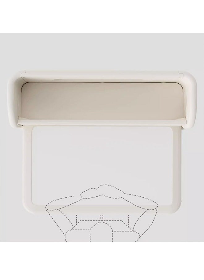 Beauenty Children's collection table and chair, one portable table and one square storage chair, children's handicraft collection table and chair, plastic and furniture game room, children's dining table and group chair with painting  - Image 4