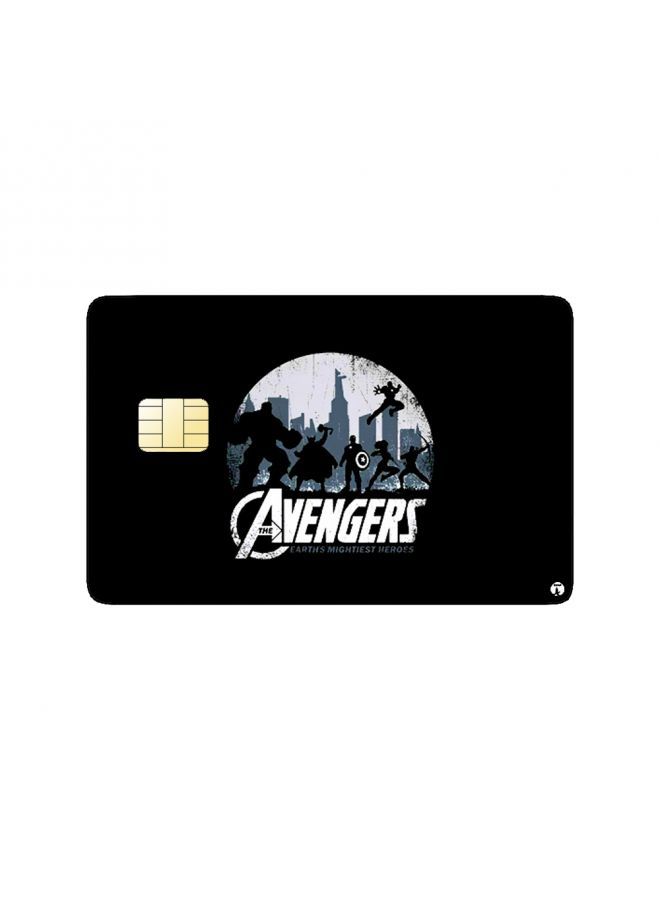 RKN PRINTED BANK CARD STICKER The Avengers By Marvel - Image 2
