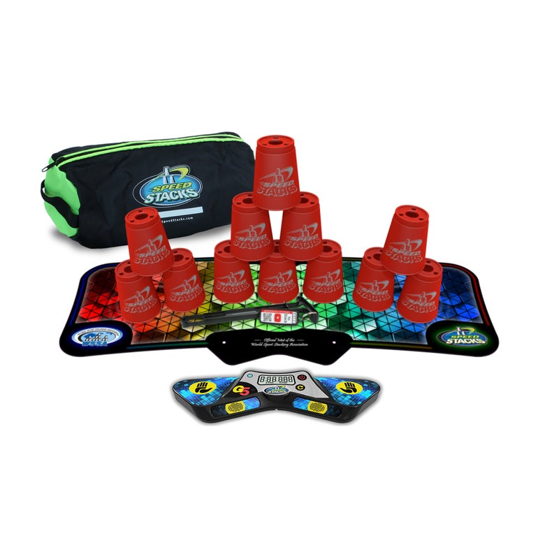 Speed Stacks Cup Set ST Sport Stacking 12-Piece Professional Set Neon Pink