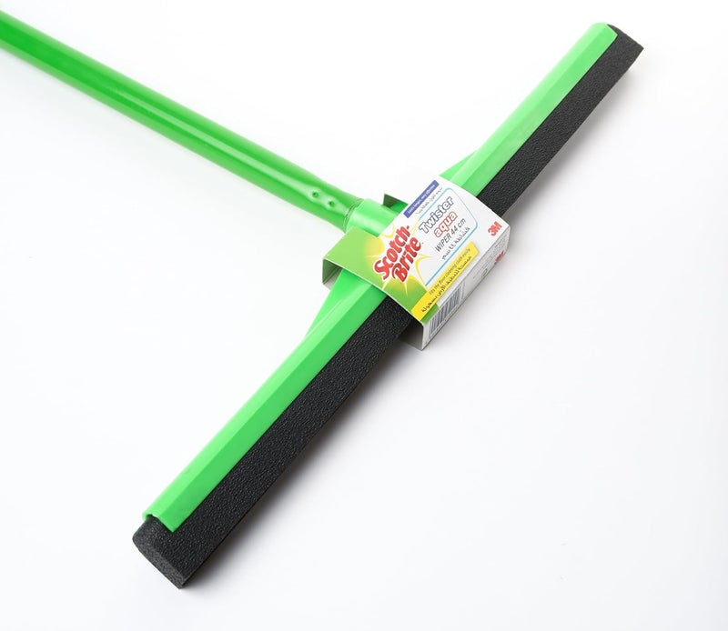 Nan Scotch-Brite 44 cm Floor Squeegee with Stick - Multipurpose Rubber Wiper for All Floors - Image 3