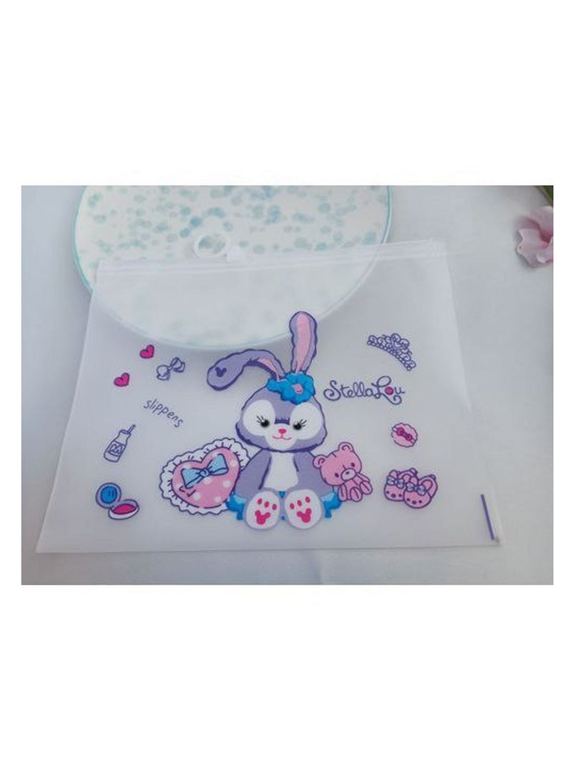 حقيبة مكياج شفافه قطعتين - Image 4