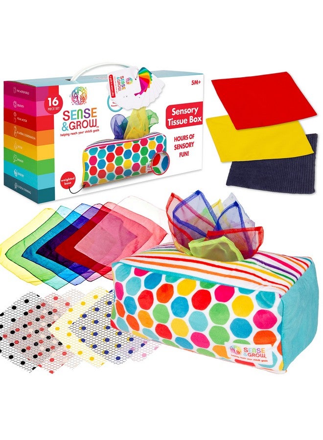 Creative Kids Sensory Pull Along Baby Tissue Box - Montessori Toy for 6-12 Months+ - Image 1
