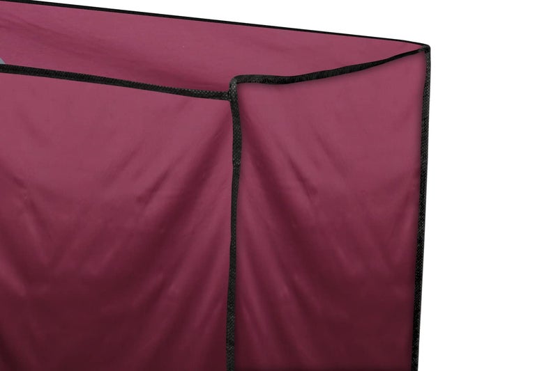 Da Anushi Polyester Split AC Cover Outdoor Unit For 1.5 Ton Capacity AC, All Weather Cover/Dustproof/Water Resistant (Maroon) - Image 4