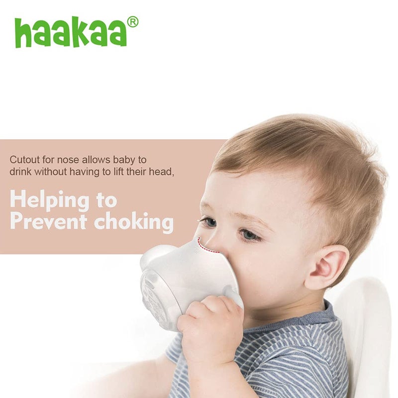haakaa Silicone Toddler Cups, BPA Free Drop-proof Training Cups for Baby 6 Months+, 5 Ounce - Image 3