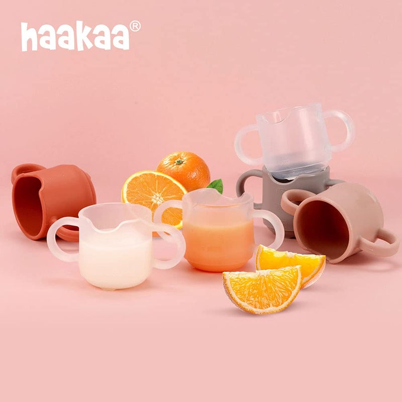 haakaa Silicone Toddler Cups, BPA Free Drop-proof Training Cups for Baby 6 Months+, 5 Ounce - Image 5