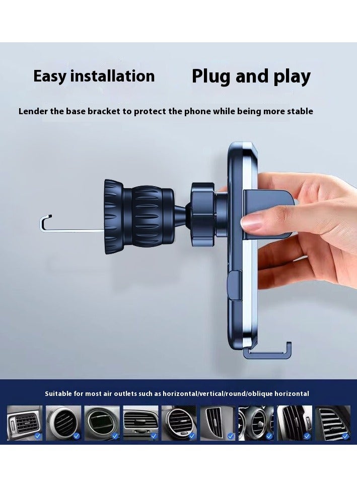 حامل هاتف السيارة ،【حالات سميكة ودية】 حامل هاتف السيارة جبل ، حر اليدين الهاتف جبل للسيارة صالح لفون لسامسونج والهاتف الذكي - Image 2