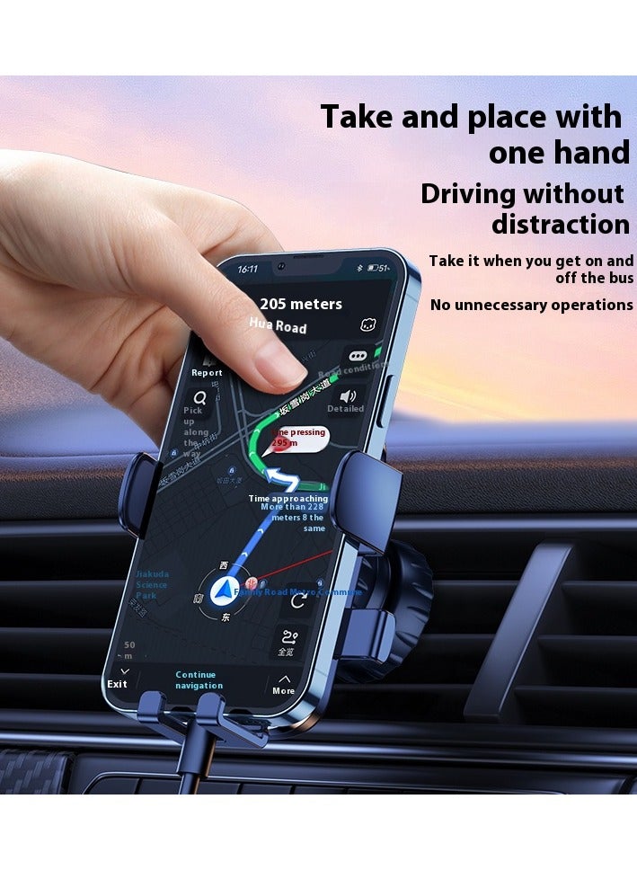 حامل هاتف السيارة ،【حالات سميكة ودية】 حامل هاتف السيارة جبل ، حر اليدين الهاتف جبل للسيارة صالح لفون لسامسونج والهاتف الذكي - Image 3