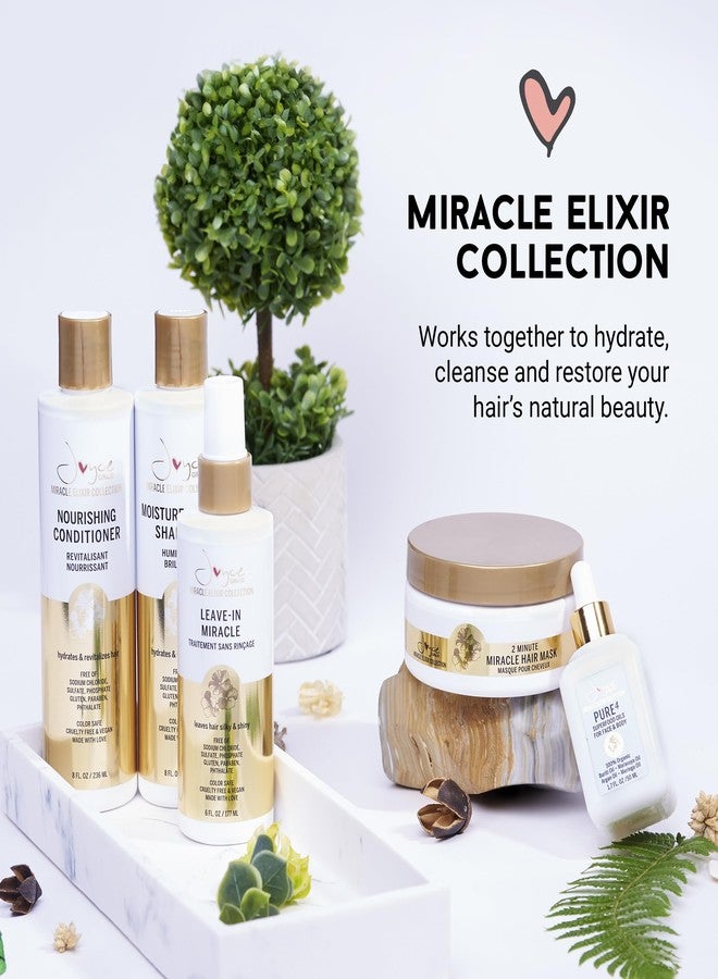 Miracle Elixir Collection Joyce Giraud Moisture & Shine Shampoo, Lavender Vanilla Beach, Hydrates & Protects Color, 8 Fl. Oz - Image 5