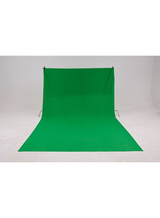 خلفية قماش فوتوتك خضراء 3X6م - Image 3