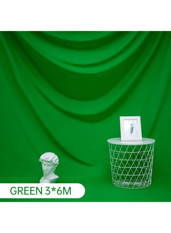خلفية قماش فوتوتك خضراء 3X6م - Image 5