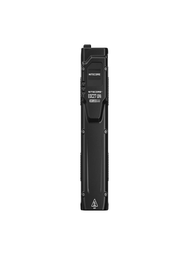 Nitecore EDC27 UHi Ultra Slim EDC Flashlight -3100 Lumens w/Eco-Sensa USB-C Charging Cable Included - Image 2