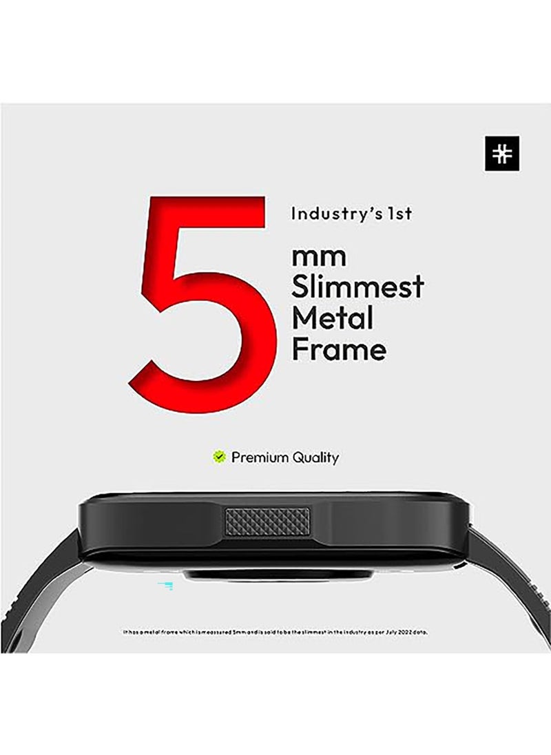 Number - Number XTRO1, Industry's Slimmest watch, 1.69” Full Touch Display, Calling alert, Sports Modes, IP68, Sp02 Smartwatch Blue - Image 1
