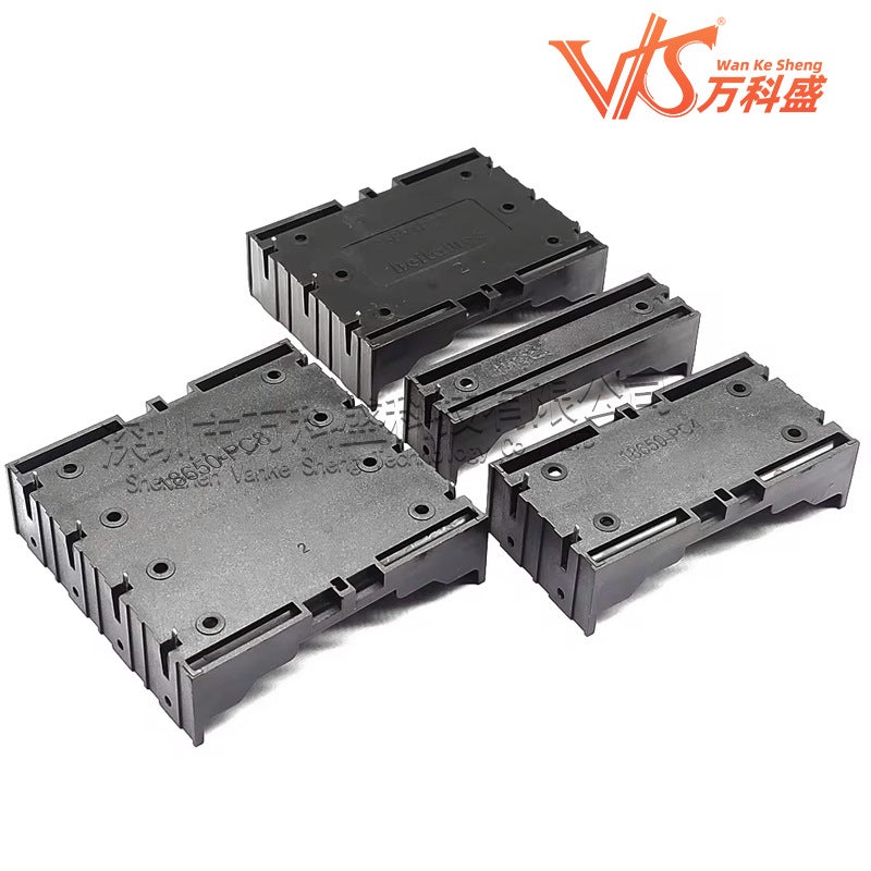 18650 Diy Lithium Battery Box 1/2/3/4 Pin 18650 Battery Holder Anti-Fall Material Series Connection - Image 5