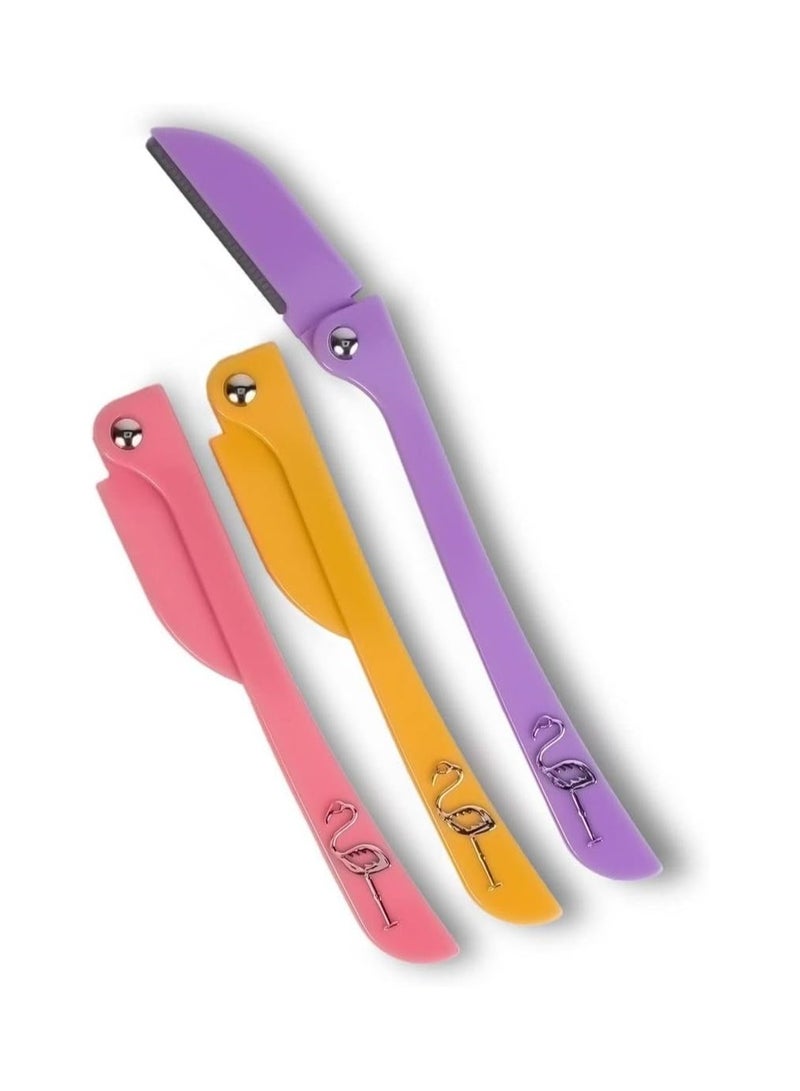 Flamingo 2-piece women's face and body razor set - Image 2