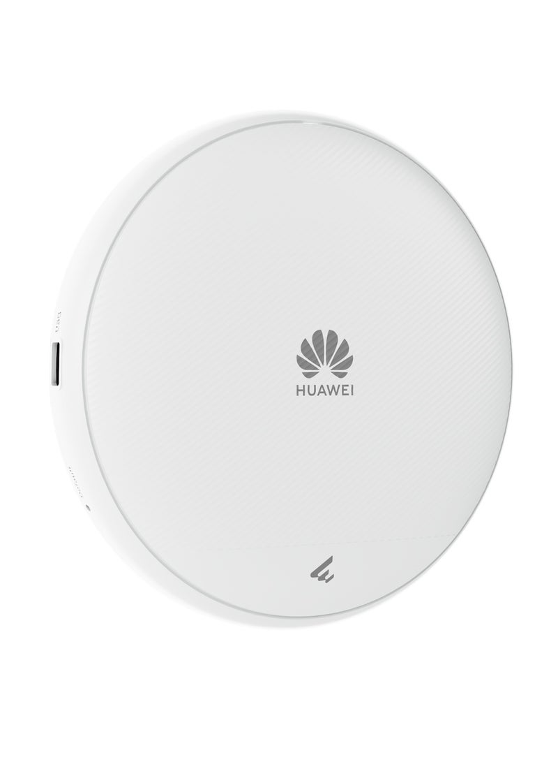 HUAWEI eKitEngine AP371 Wi-Fi 7 (802.11be) Dual-Band 2x2 MIMO Indoor Access Point, 3.57 Gbps Total Device Rate, 2.4 GHz (689 Mbps) & 5 GHz (2.88 Gbps), Built-in Smart Antennas, Multi-Link Operation (MLO), 4096-QAM, MU-MIMO, OFDMA, Multi-AP Coordination, 2.5GE PoE Port, Cloud Management, WPA3, 802.11r Fast Roaming, Compact Design, 13.6W Max Power, CE, RoHS, WEEE Certified, Ideal for SMBs, Hospitals, Retail Spaces White - Image 2