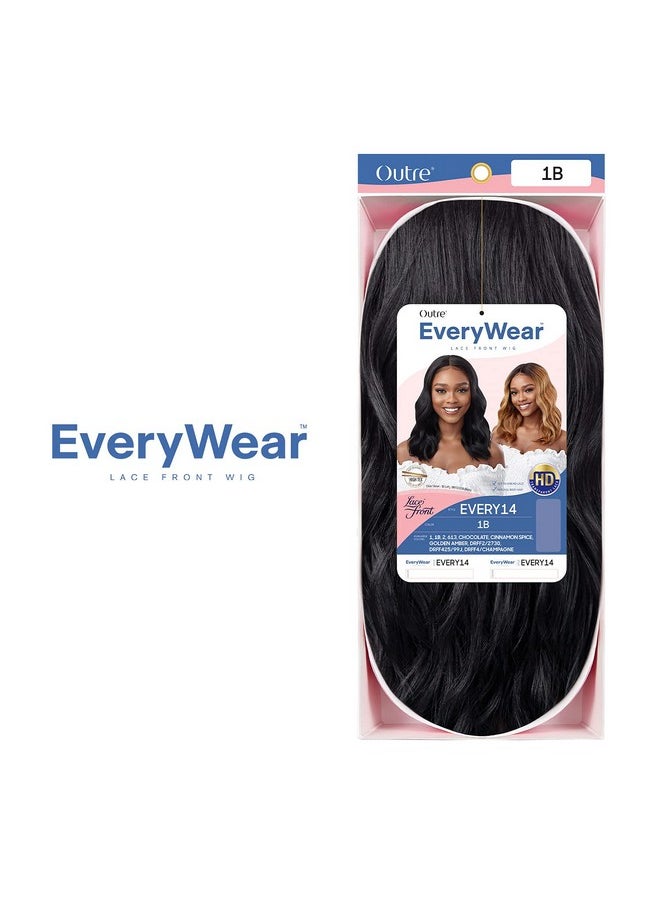 Outre Utre Hd Lace Front Wig Everywear Every14 (1B)  - Image 4