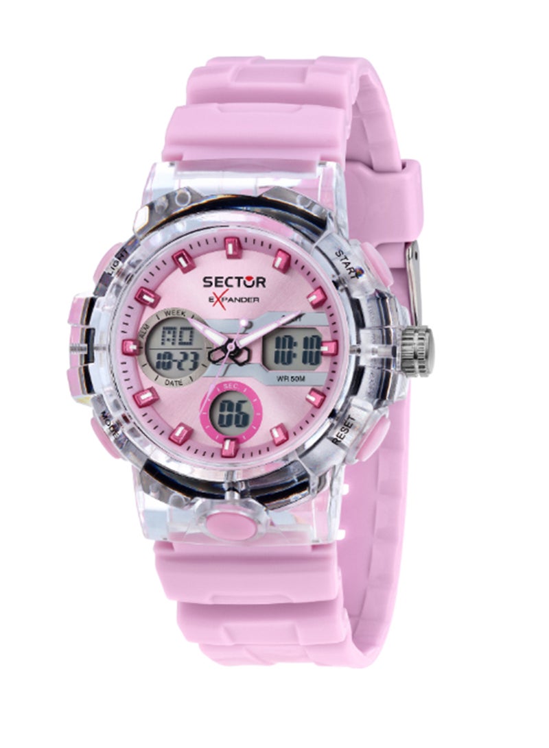 Sector EX-46 43MM DIGITAL PURPLE DIAL PURPLE ST - Image 1