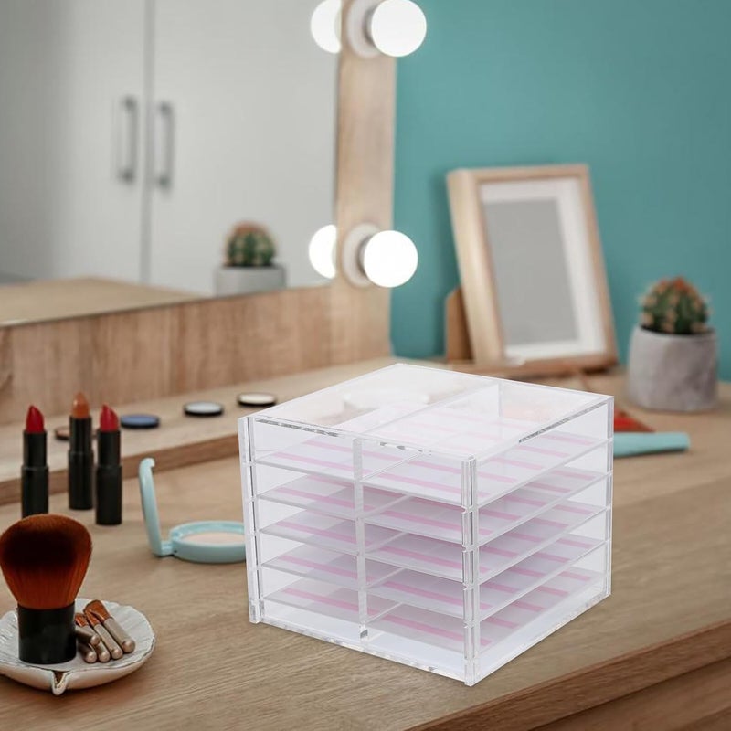 Acrylic 10-layer Large Capacity Fake Nail Storage Box Wearable Nail Art Organizer Container Manicure Display Case for Salon and Home Use - Image 5